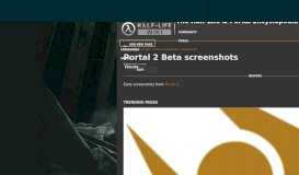 
							         Category:Portal 2 Beta screenshots | Half-Life Wiki | FANDOM ...								  
							    