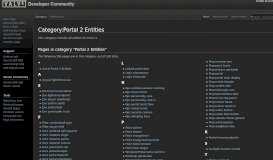 
							         Category:Portal 2 Entities - Valve Developer Community								  
							    