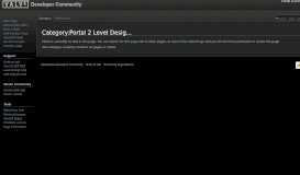 
							         Category:Portal 2 Level Design - Valve Developer Community								  
							    