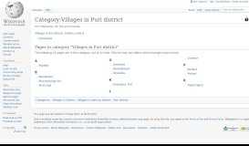
							         Category:Villages in Puri district - Wikipedia								  
							    