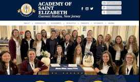
							         Catholic School - Morristown, NJ - Academy of St. Elizabeth								  
							    