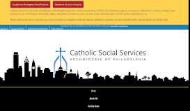 
							         Catholic Social Services – Archdiocese of Philadelphia								  
							    