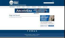 
							         Catholic University of America | Society of American Archivists								  
							    