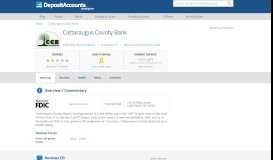 
							         Cattaraugus County Bank Reviews and Rates - New York								  
							    