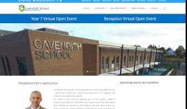 
							         Cavendish School | Believing in Excellence								  
							    