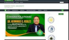 
							         Cavite State University – Truth Excellence Service								  
							    