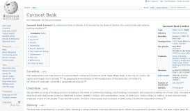 
							         Cavmont Bank - Wikipedia								  
							    