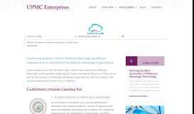 
							         Cavulus - UPMC Enterprises								  
							    
