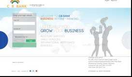 
							         CB Bank Business IB - CB Bank Retail Internet Banking								  
							    