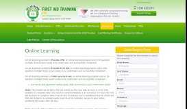 
							         CBD College Australia : First Aid and CPR Online Learning								  
							    