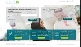 
							         CBD Online Banking - Commercial Bank of Dubai								  
							    