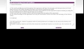 
							         CBE Internet Banking Terms and Conditions								  
							    