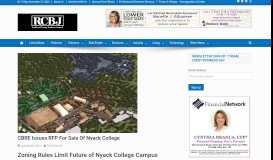 
							         CBRE Issues RFP For Sale Of Nyack College | Rockland County ...								  
							    