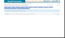 
							         CBs @ Home - Randall Elementary School - LibGuides at Madison ...								  
							    
