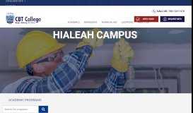 
							         CBT College Hialeah Campus Location » CBT College								  
							    