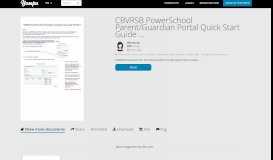 
							         CBVRSB PowerSchool Parent/Guardian Portal Quick Start Guide ...								  
							    