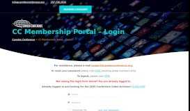 
							         CC Membership Portal - Login - Camden ... - Camden Conference								  
							    