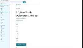 
							         CC_Handbuch Outsourcer_neu.pdf - Scribd								  
							    
