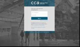 
							         CCA Login - CCA Portal - California College of the Arts								  
							    