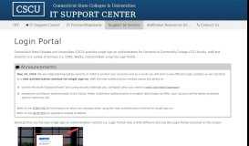 
							         CCC Login Portal - IT Support Center | Connecticut State Colleges ...								  
							    