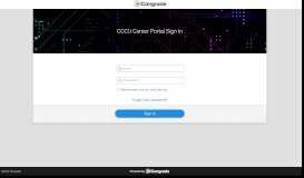 
							         CCCU Career Portal Login - Cangrade								  
							    