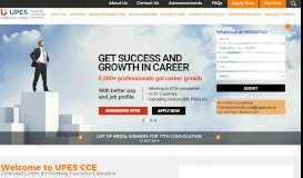 
							         CCE UPES Distance Learning Education - BBA, MBA, PGP ...								  
							    