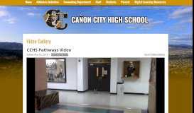 
							         CCHS Pathways Video | Cañon City High School								  
							    