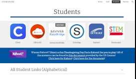 
							         CCHS Student Portal - CCISD Portal								  
							    