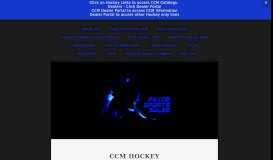 
							         CCM Hockey Links — PAYNE SPORTS SALES								  
							    