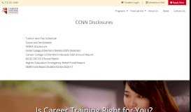 
							         CCNN Disclosures - Career College of Northern Nevada								  
							    
