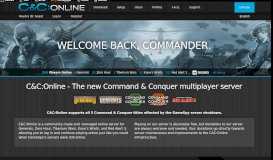 
							         C&C:Online - Command & Conquer online multiplayer server								  
							    