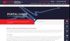 
							         CCP Portal Login - CCP Login | Cardiology Consultants of Philadelphia								  
							    