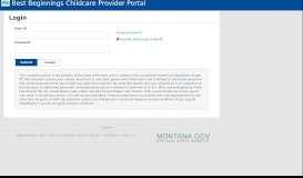 
							         CCUBS Portal - Montana DPHHS - Montana.gov								  
							    