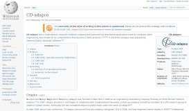 
							         CD-adapco - Wikipedia								  
							    