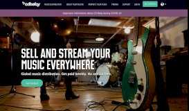 
							         CD Baby: Digital Music Distribution - Sell & Promote Your Music								  
							    