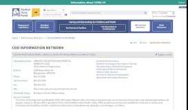 
							         CDD INFORMATION NETWORK - New Mexico Medical Home Portal								  
							    