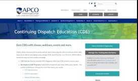 
							         CDE Articles & Tests | APCO International								  
							    