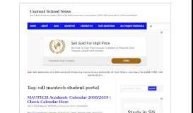
							         cdl mautech student portal Archives - Current School News : Current ...								  
							    