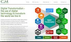 
							         CDM | Digital Transformation - Communications Design & Management								  
							    