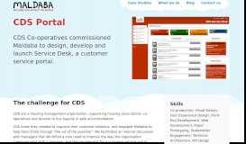 
							         CDS Portal – Maldaba Ltd.								  
							    