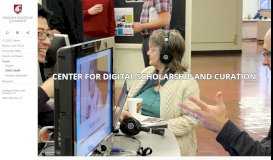 
							         CDSC Staff | WSU Libraries & College of Arts and Sciences ...								  
							    