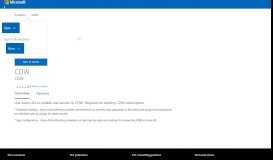 
							         CDW - Azure Marketplace - Microsoft								  
							    