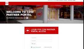 
							         CDW Partner Portal | Home								  
							    
