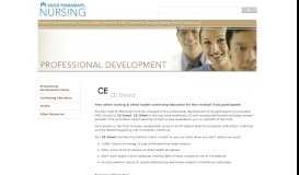 
							         CE Direct - Kaiser Permanente Nursing								  
							    