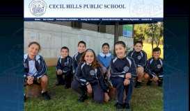 
							         Cecil Hills Public School								  
							    