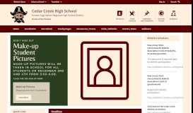 
							         Cedar Creek High School / Homepage								  
							    