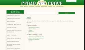 
							         Cedar Grove ES - ASD - Montgomery County Public Schools								  
							    