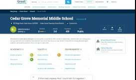 
							         Cedar Grove Memorial Middle School - Cedar Grove, New jersey - NJ ...								  
							    