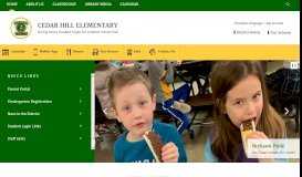 
							         Cedar Hill Elementary / Homepage - Jefferson City Public Schools								  
							    