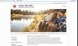 
							         Cedar Hill ISD - Benefits Portal								  
							    